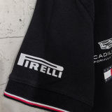 2026/27 Cadillac Black POLO Team T-Shirt   有领