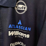 2026/27 Williams Royal Blue POLO Team T-Shirt   有领