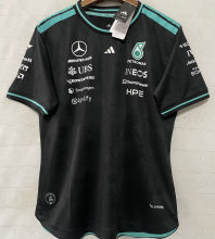 2026/27 Mercedes AMG Petronas F1 Black Player Version Team T-Shirt 球员版 圆领