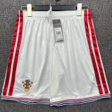 2027/28 Croatia Home Fans Shorts Pants