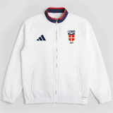 2026/27 Como White Windbreaker
