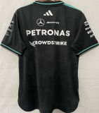 2026/27 Mercedes AMG Petronas F1 Black Player Version Team T-Shirt 球员版 圆领