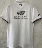 2026/27 Cadillac White POLO Team T-Shirt   有领