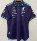 2026/27 Mercedes AMG Petronas F1 Purple Fans POLO Team T-Shirt   有领