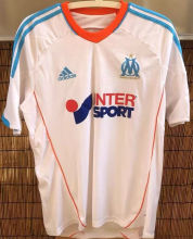 2012/2013 Marseille Home White Retro Soccer Jersey