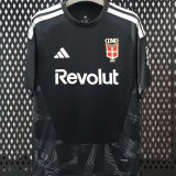 2026/27 Como Black Goalkeeper Fans Soccer Jersey