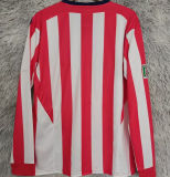 2004/2005 Chivas Home Red White Retro Long Sleeve Soccer Jersey