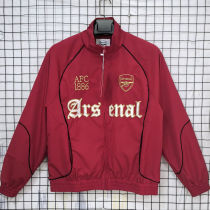 1886 ARS Red Retro Windbreaker