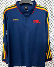 2027 ARS Royal Blue Retro Style Fans Long Sleeve Jersey