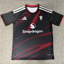 2027/28 M Utd Third Black Fans Soccer Jersey