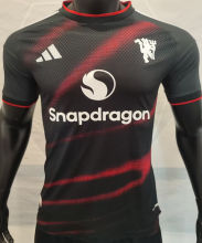 2027/28 M Utd Third Black Player Version Soccer Jersey