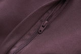 2027 BFC Grey Purple Jacket Tracksuit