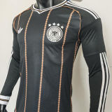 2026/27 Germany Third Black Player Version Long Sleeve Soccer Jersey