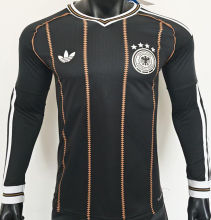 2026/27 Germany Third Black Player Version Long Sleeve Soccer Jersey