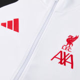 2027 LFC White Black Jacket Tracksuit