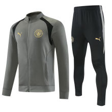 2027 Man City Grey Jacket Tracksuit