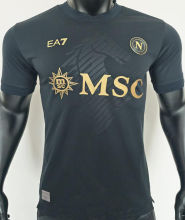 2026/27 Napoli 4TH Black Player Version Soccer Jersey