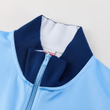 2027 Man City Light Blue Jacket Tracksuit