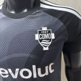 2026/27 Como Third Black Player Version Soccer Jersey