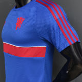 2027 M Utd Retro Style Player Version Soccer Jersey