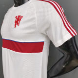 2027 M Utd Retro Style Player Version Soccer Jersey