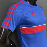 2027 M Utd Retro Style Player Version Soccer Jersey