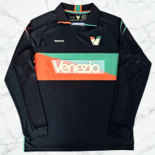 2026/27 Venezia FC Home Fans Long Sleeve Soccer Jersey 带胸前广告 Venezia