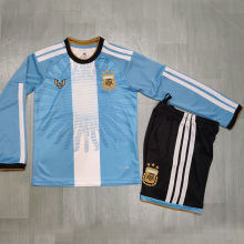 2026/27 Argentina MESSI Farewell Match Kids Long Sleeve Soccer Jersey