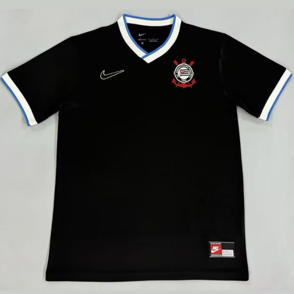 2027 Corinthians Black Fans Soccer Jersey