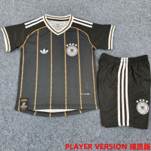 2026/27 Germany Third Black Player Version Kids Soccer Jersey 球员版童装