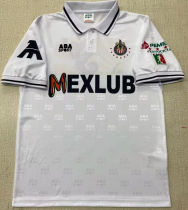 1997 Chivas Away White Retro Soccer Jersey