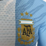 MESSI #10 Signature Edition Argentina MESSI Farewell Match Player Version Long Sleeve Jersey 2026/27