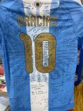 MESSI #10 Signature Edition Argentina MESSI Farewell Match Player Version Long Sleeve Jersey 2026/27