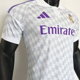 2027/28 RM Home White Player Version Soccer Jersey