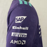 2026/27 Mercedes AMG Petronas F1 Purple Long Sleeve Team T-Shirt