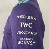 2026/27 Mercedes AMG Petronas F1 Purple Long Sleeve Team T-Shirt