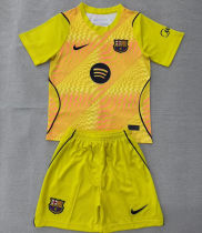 2026/27 BA Goalkeeper Yellow Kids Soccer Jersey