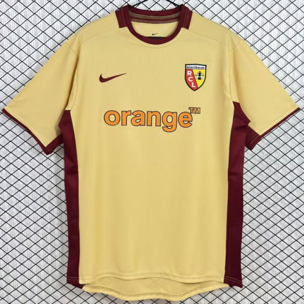 2002/2003 Lens Home Retro Soccer Jersey
