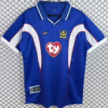 2002/2003 Portsmouth Home Blue Retro Soccer Jersey