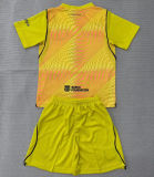 2026/27 BA Goalkeeper Yellow Kids Soccer Jersey