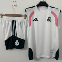 2026/27 RM White Training Vest Jersey (A Set)
