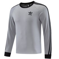 2027 AD Grey Long Sleeve Soccer Training Jersey