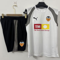 2026/27 Valencia White Training Vest Jersey (A Set)