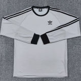 2027 AD Grey Long Sleeve Soccer Training Jersey