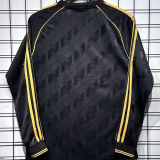 2026/27 AA Black Retro Styley Fans Long Sleeve Soccer Jersey