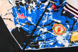 2026/27 M Utd Black Blue Jacket Tracksuit