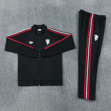 2026/27 M Utd Black Jacket Tracksuit
