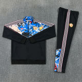 2026/27 M Utd Black Blue Jacket Tracksuit