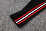 2026/27 M Utd Black Kids Jacket Tracksuit