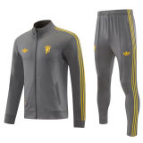 2026/27 M Utd Gray Jacket Tracksuit